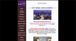 Desktop Screenshot of downtownasheville.com